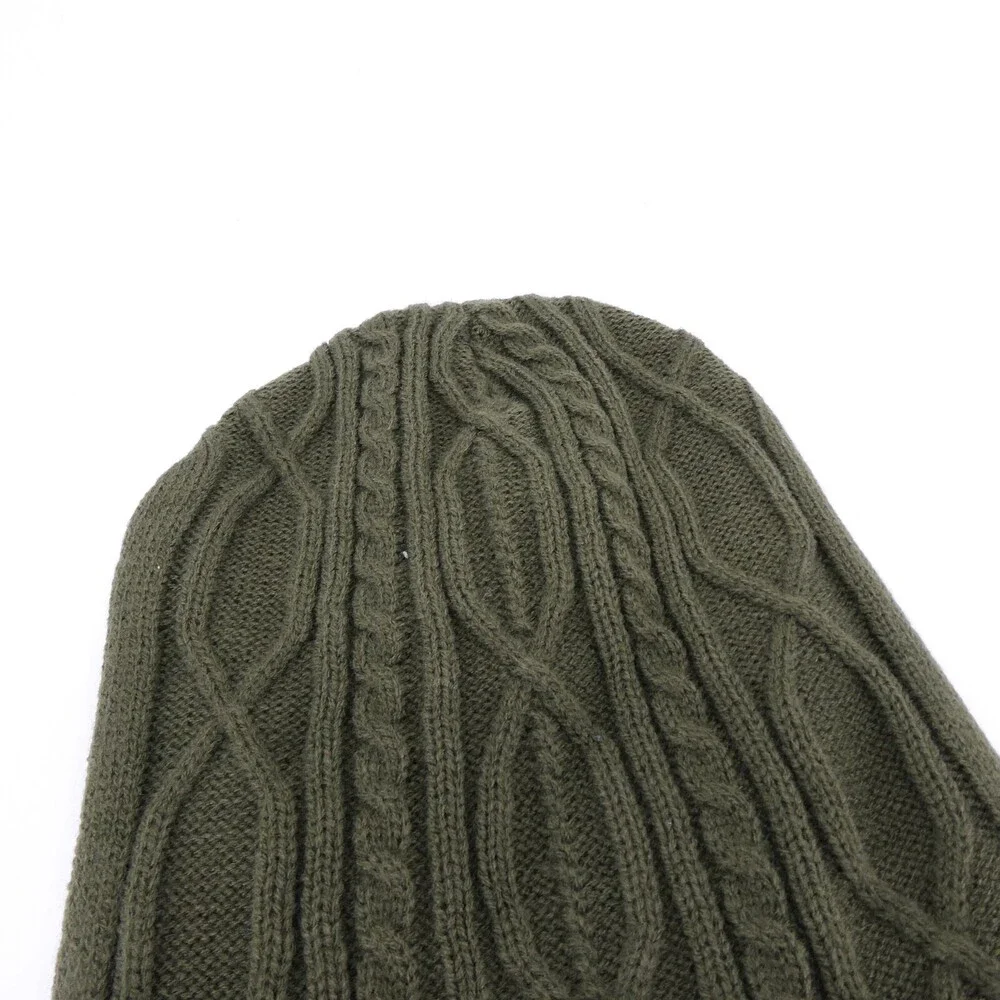Yellowstone Club Hat YC Womens One Size Winter Beanie Cap Green Knit Ouray Sport
